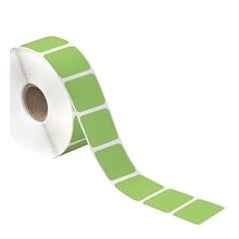 1.5x1 Green Desktop Direct Thermal Labels 1310/Roll THD353 - alias listing