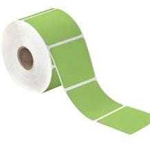 2.5x1 Green Desktop Direct Thermal Labels 1310/Roll THD358 - alias listing