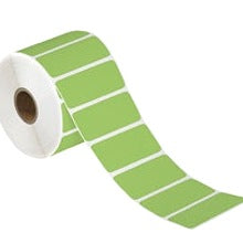 3x2 Green Desktop Direct Thermal Labels 735/Roll THD360 - alias listing