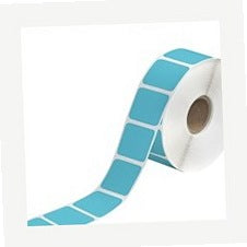 1.5x1 Blue Desktop Direct Thermal Labels 960/Roll THD370 - alias listing