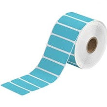 2.5x1 Blue Desktop Direct Thermal Labels 1310/Roll THD375 - alias listing