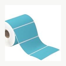 4x2 Blue Desktop Direct Thermal Labels 735/Roll