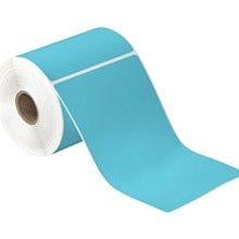 4x6.5 Blue Desktop Direct Thermal Labels 230/Roll THD385 - alias listing