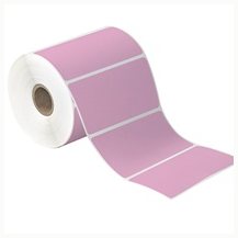 4x2 Pink Desktop Direct Thermal Labels 735/Roll