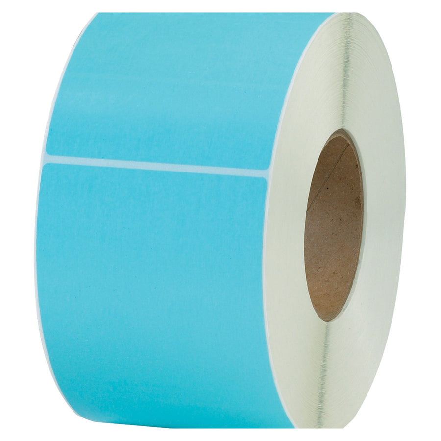 4x6 Light Blue Thermal Transfer Shipping Labels 4/Case THL130BE - alias listing