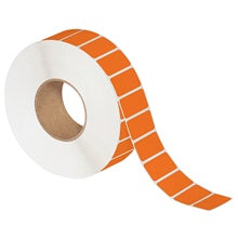 2x1 Orange Thermal Transfer Labels 5100/Roll