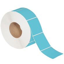 2x3 Blue Thermal Transfer Labels 2000/Roll