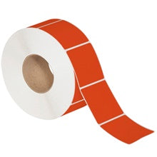 2x3 Red Thermal Transfer Labels 2000/Roll