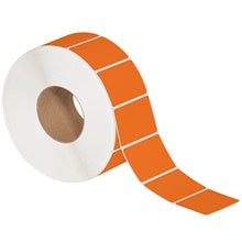 3x2 Orange Thermal Transfer Labels 3000/Roll