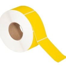 3x5 Yellow Thermal Transfer Labels 1300/Roll THL135YW - alias listing