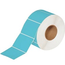 4x3 Blue Thermal Transfer Labels 2000/Roll THL138BE - alias listing