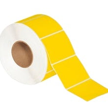 4x3 Yellow Thermal Transfer Labels 2000/Roll THL138YW - alias listing