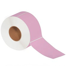 4x6.5 Pink Thermal Transfer Labels 900/Roll