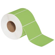 6x4 Green Thermal Transfer Labels 1500/Roll