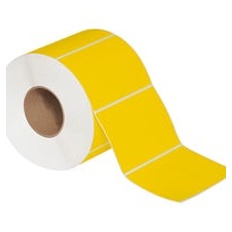 6x4 Yellow Thermal Transfer Labels 1500/Roll THL142YW - alias listing