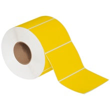 6x4 Yellow Thermal Transfer Labels 1500/Roll