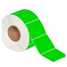 4x3 Fluorescent Green Thermal Transfer Labels THL146GN - alias listing