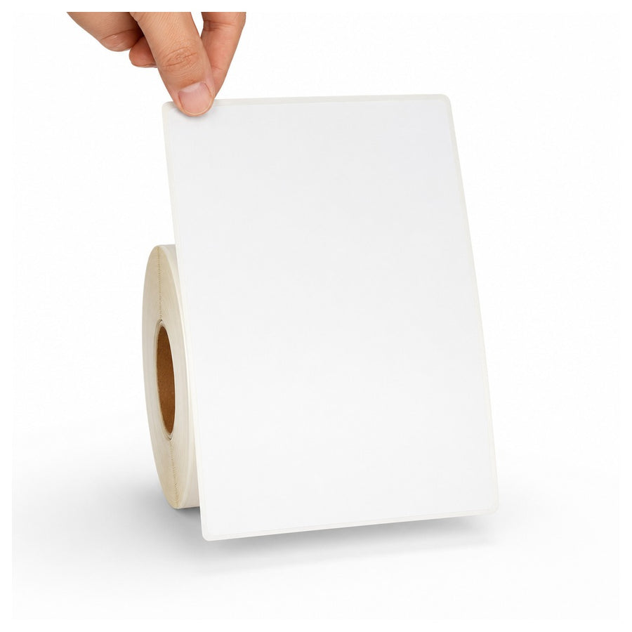 4x5 White Direct Thermal Labels 1000/Roll THL405 - alias listing