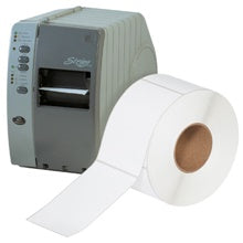 4x12 White Direct Thermal Labels 500/Roll