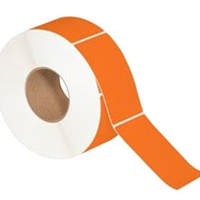 3x5 Orange Direct Thermal Labels 1300/Roll THL534 - alias listing