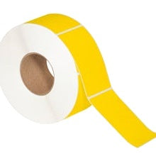 3x5 Yellow Direct Thermal Labels 1300/Roll THL544 - alias listing