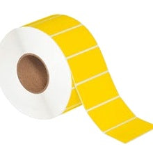 4x2 Yellow Direct Thermal Labels 3000/Roll THL546 - alias listing