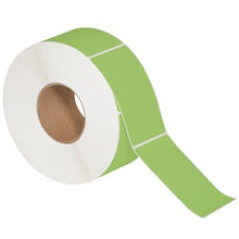 3x5 Green Direct Thermal Labels 1300/Roll