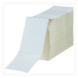 4x2 White Direct Thermal Label Fanfold 6000/Roll THL573 - alias listing