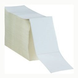 4x6 White Fanfold Direct Thermal Shipping Labels 2000 Labels THL576 - alias listing