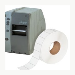 2.25x0.75 White Thermal Transfer Labels 6800/Roll