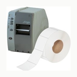 2.5x2.5 White Thermal Transfer Labels 2400/Roll