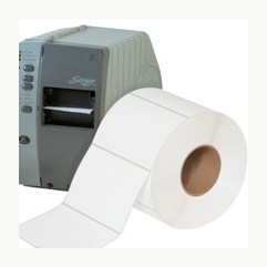 5x4 White Thermal Transfer Labels 1500/Roll