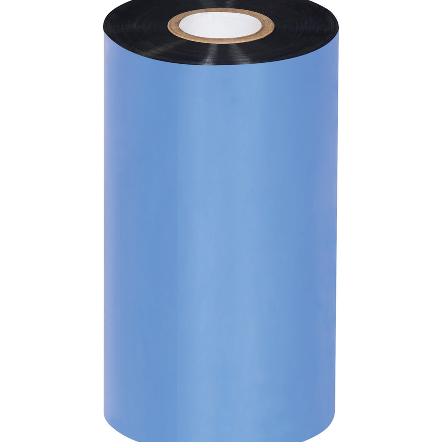 5.12 in x 1476 ft Black Wax Thermal Transfer Ribbons for Zebra Printers 24/Case THT114