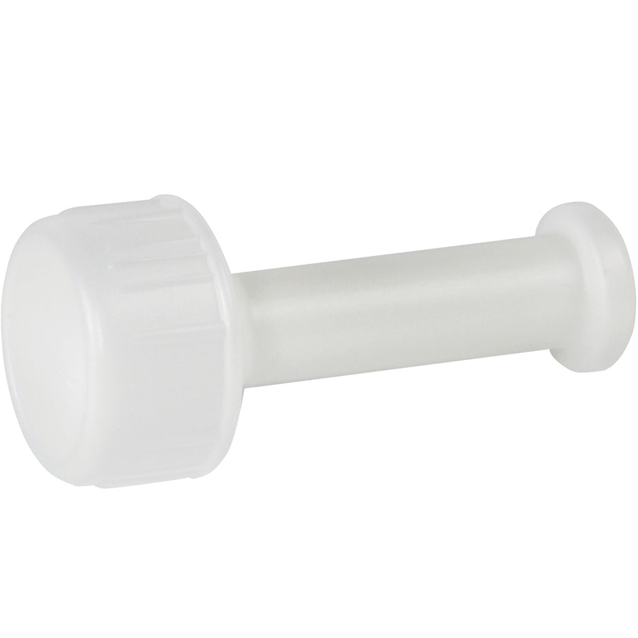 Reusable plastic dispensers engineered for 3" core bundling stretch film rolls, designed to reduce hand fatigue during pallet wrapping and load securement. Each case includes 4 white plastic handles compatible with both clear and color-tinted narrow-width film. Essential warehouse supplies for any shipping operation that prioritizes speed, load retention, and worker comfort.