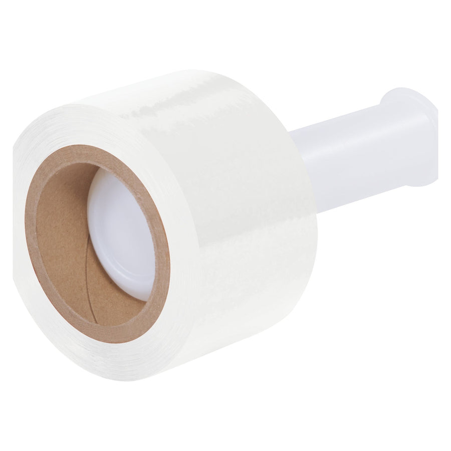 3 in x 1000 ft 80 Gauge White Bundling Stretch Film 18/Case TNB303WHITE