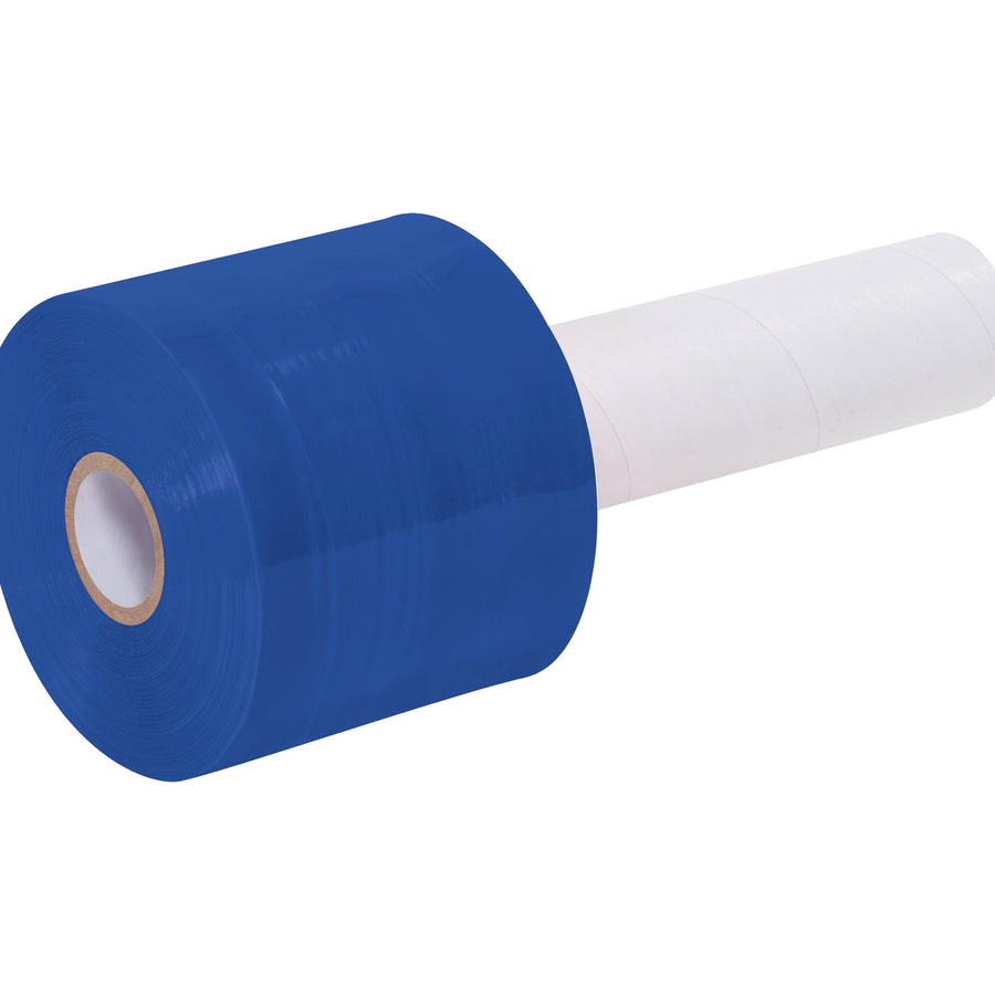 3 in x 1000 ft 80 Gauge Blue Extended Core Bundling Film 18/Case TNBEC303BLUE