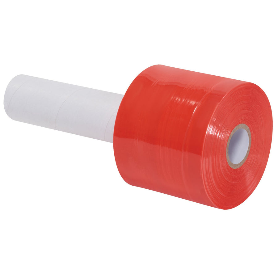 3 in x 1000 ft 80 Gauge Red Extended Core Bundling Film 18/Case TNBEC303RED