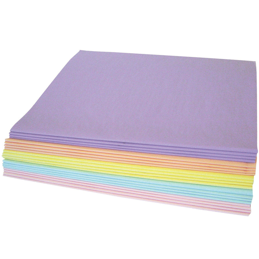 20x30 Pastel Tissue Paper Assortment 480 Sheets TPASPACK