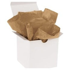 15x20 100% Recycled Kraft Tissue Paper 480/Case TR1520KR