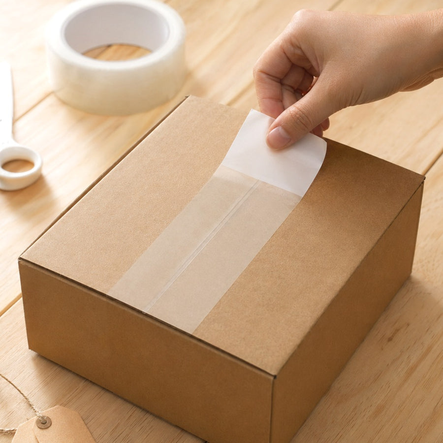 2x12 Heavy Duty Carton Sealing Tape Strips 100-Pack TS2012