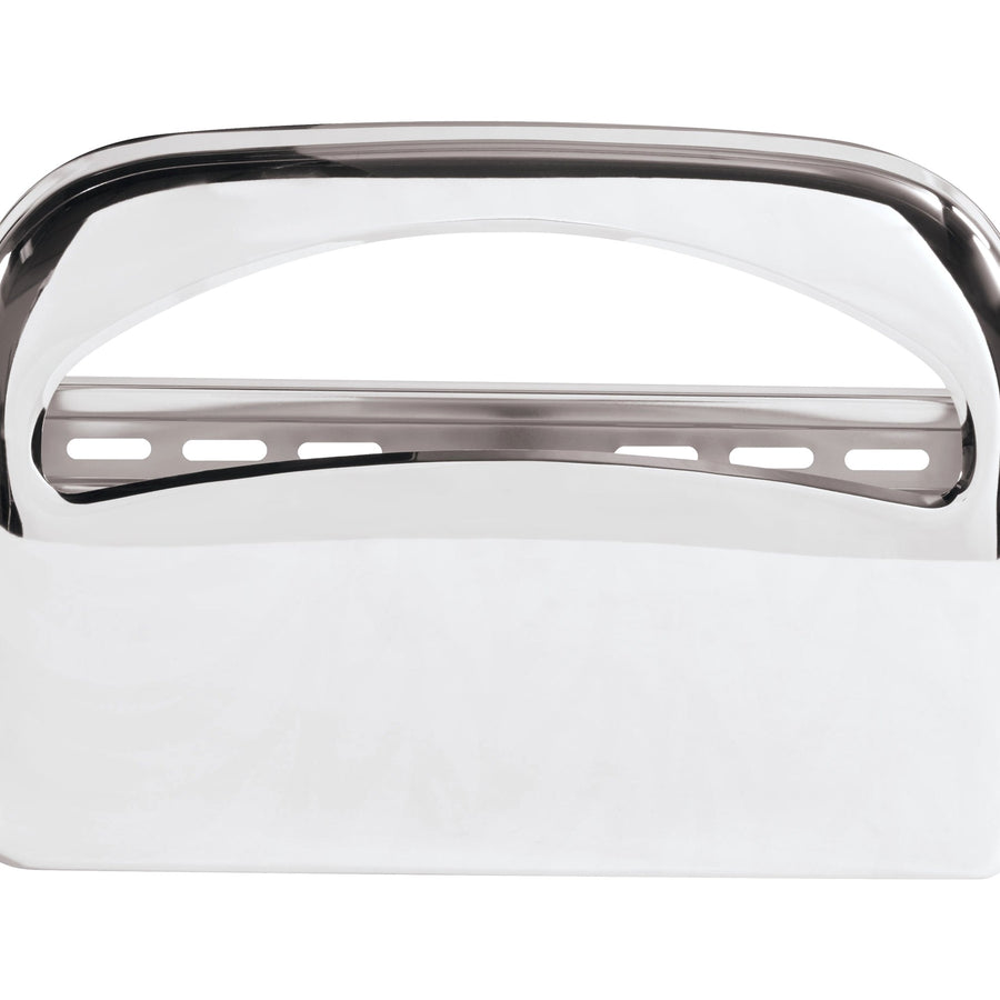 Chrome Single-Feed Metal Toilet Seat Cover Dispenser TSC215
