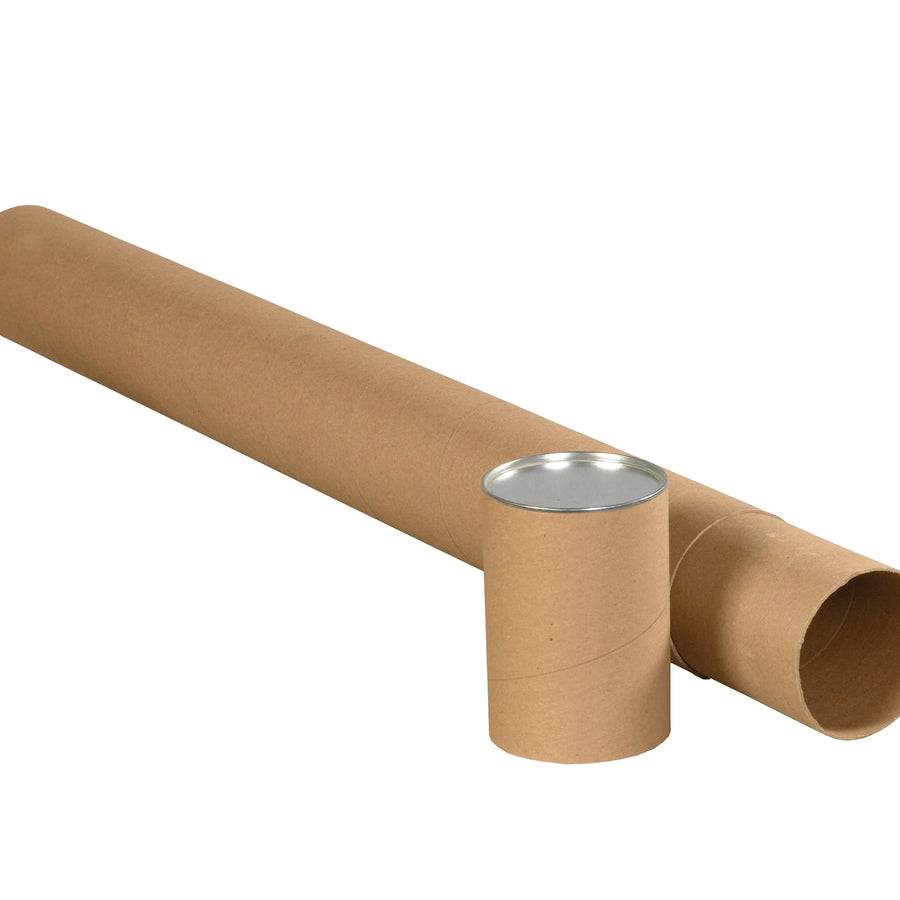 3x30 Kraft Spiral Wound Heavy-Duty Telescoping Tubes 24/Case TT3030K