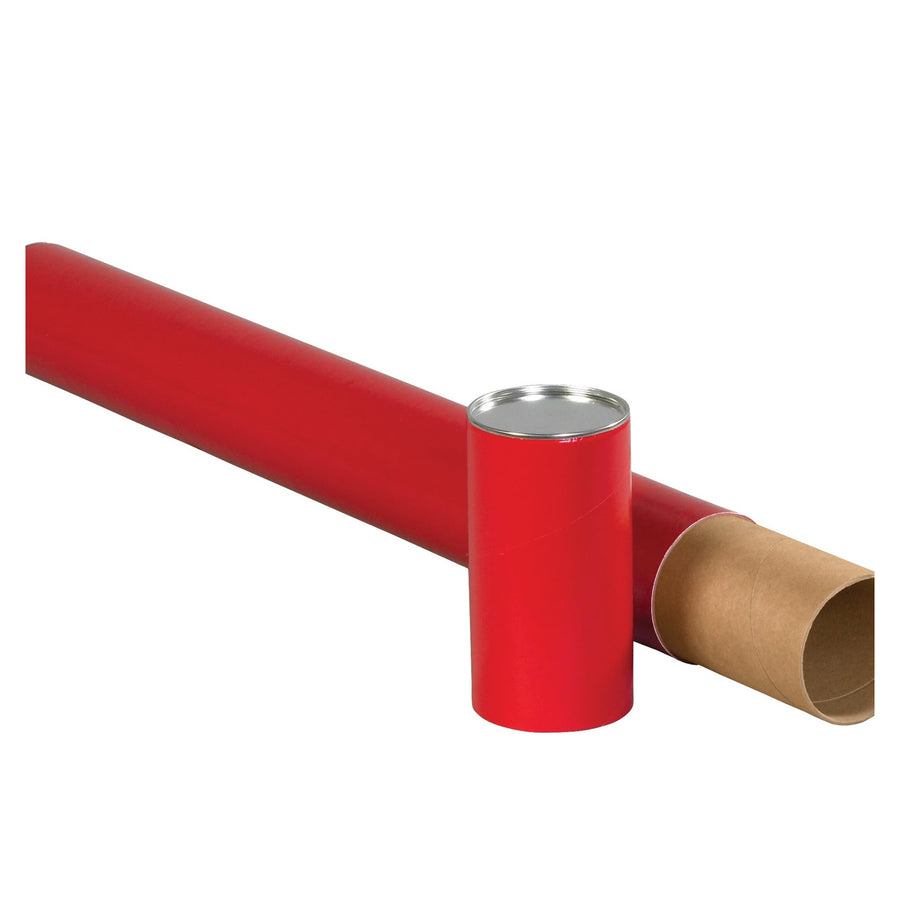 3x36 Red Spiral Wound Telescoping Tubes 24/Case TT3036