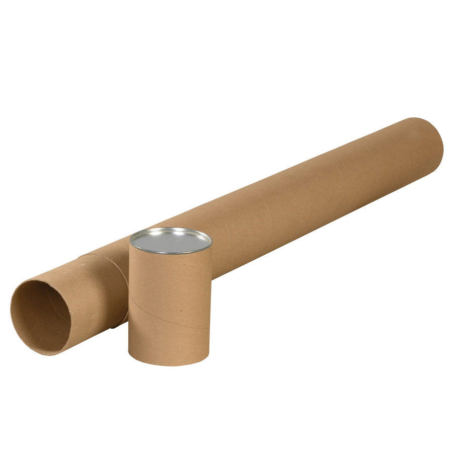 4x24 Kraft Spiral Wound Heavy-Duty Telescoping Tubes 15/Case TT4024K