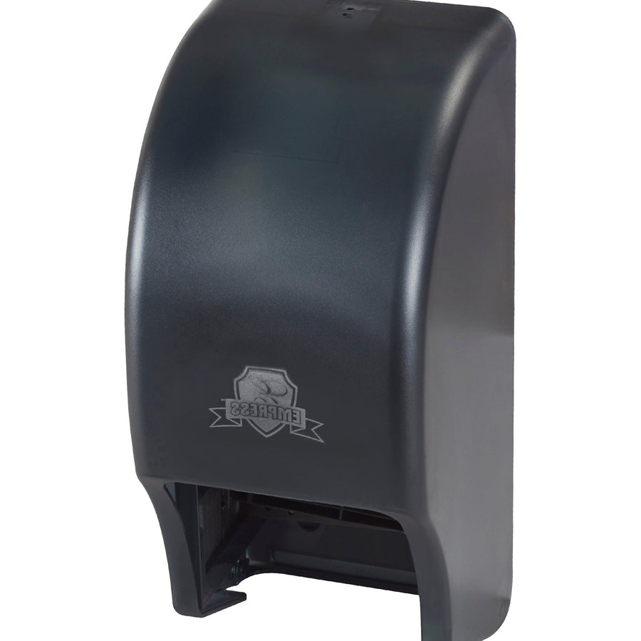 13x6 Black Twin Bathroom Tissue Dispenser Plastic 1/Case TTD106