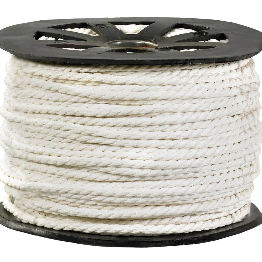 1/4 in x 600 ft 1150 lb White Twisted Polypropylene Rope TWR104