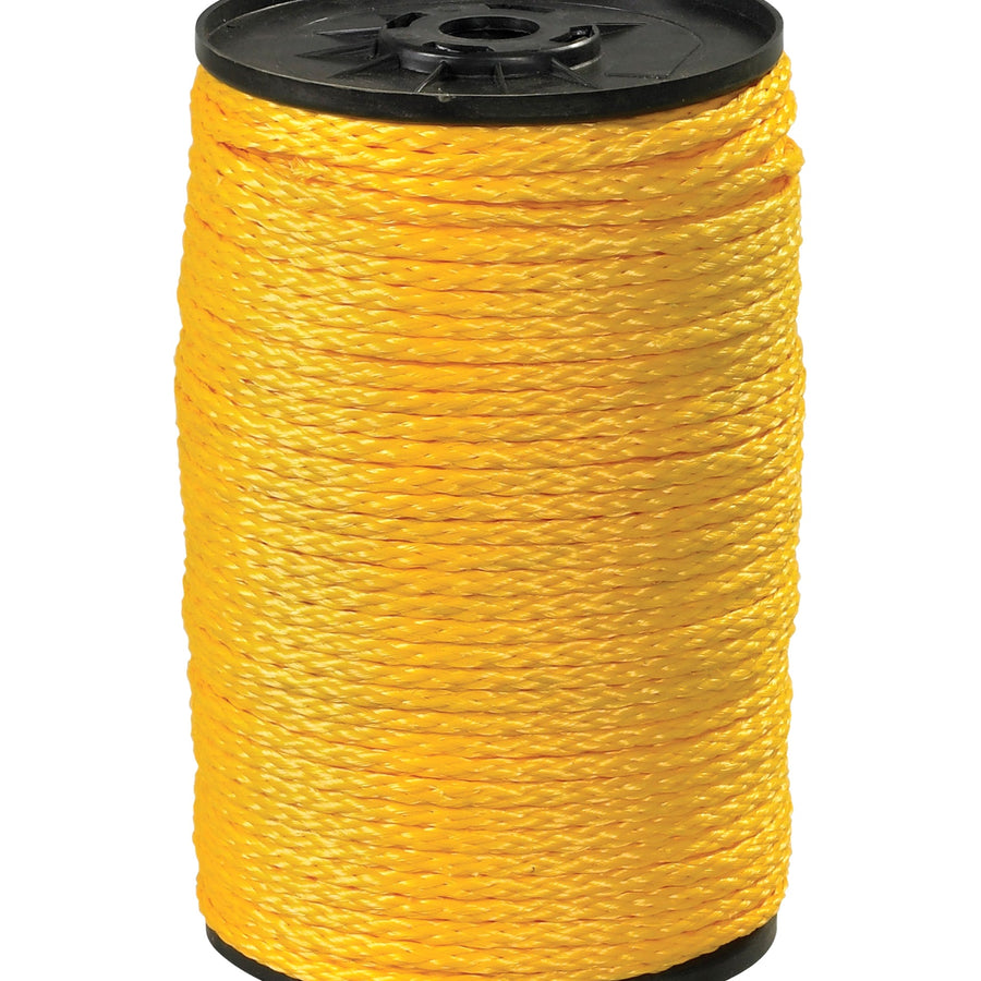 1/4 in x 1000 ft 1000 lb Yellow Polypropylene Rope TWR114