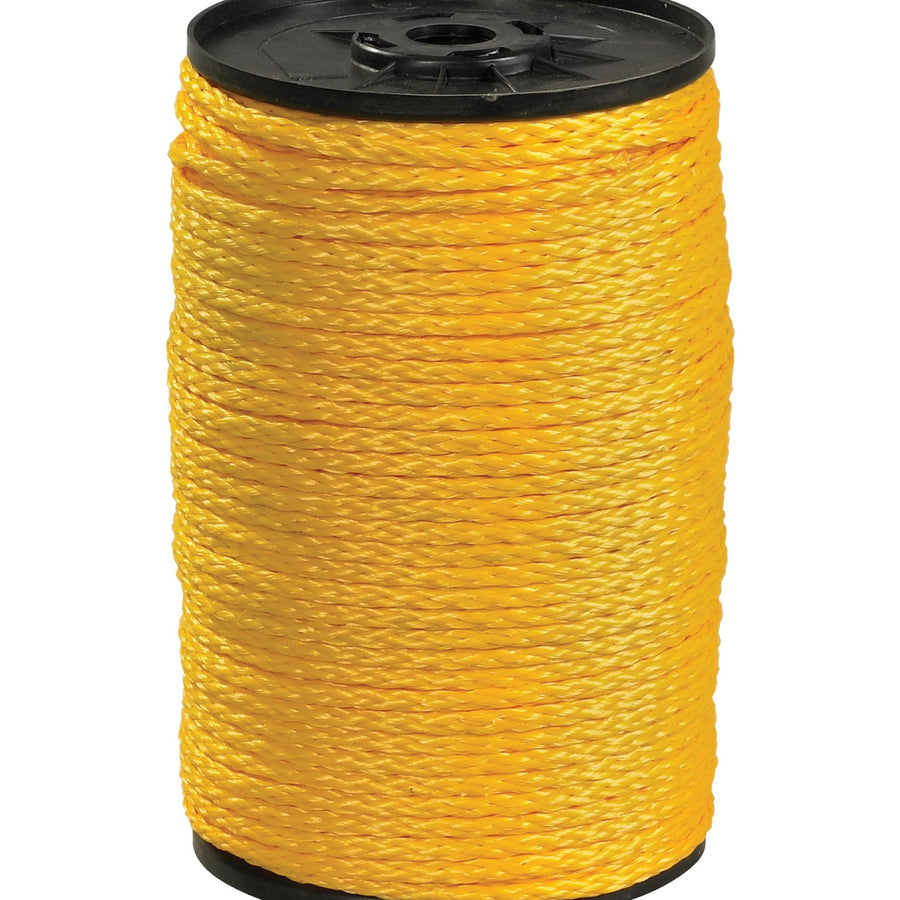 3/8 in x 1000 ft 2100 lb Yellow Polypropylene Rope TWR115
