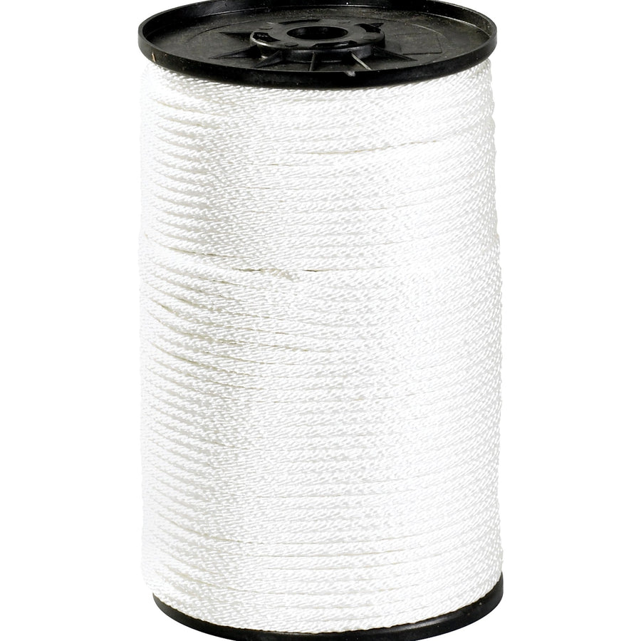 1/8 in x 500 ft 320 lb White Industrial Grade Nylon Rope TWR116