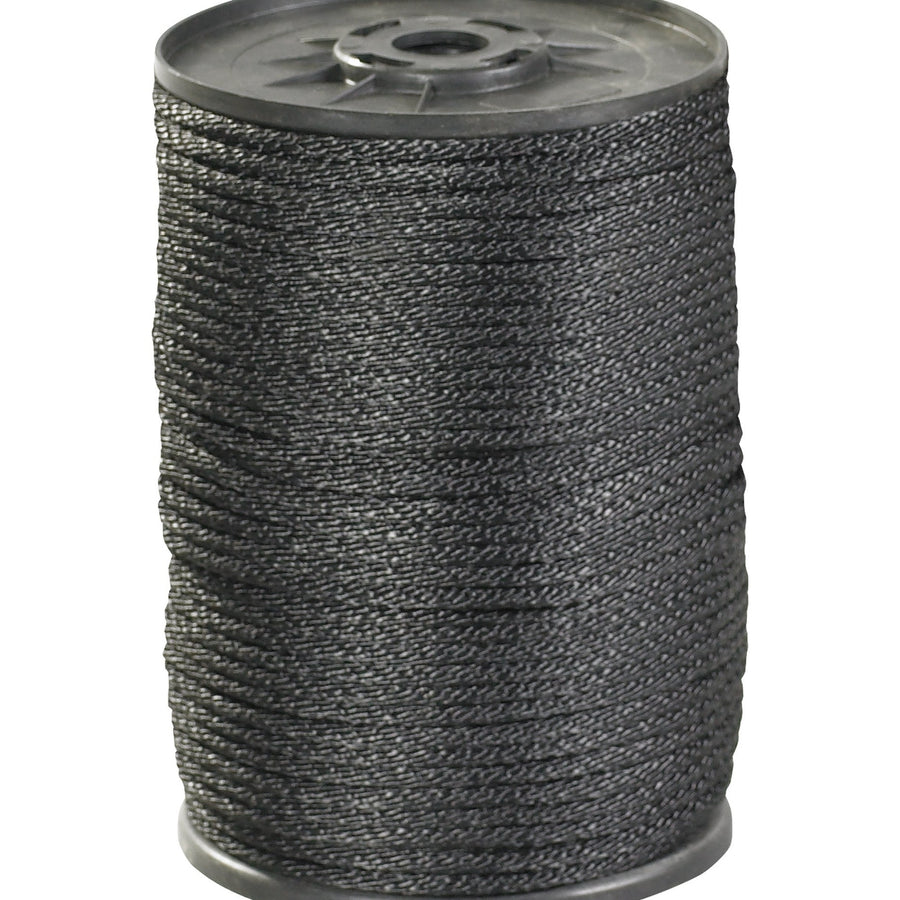 1/4 in x 500 ft 1150 lb Black Nylon Rope 1/Case TWR120